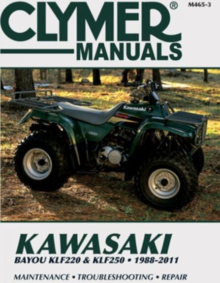 Haynes Manuals Inc Kawasaki Bayou Klf220 & Klf250 Atv Repair Manual