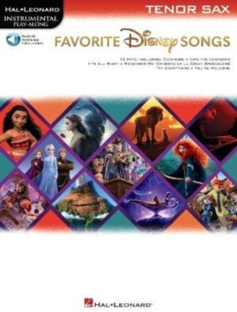 Hal Leonard Corporation Favorite Disney Songs : Instrumental Play-Along - Tenor Sax