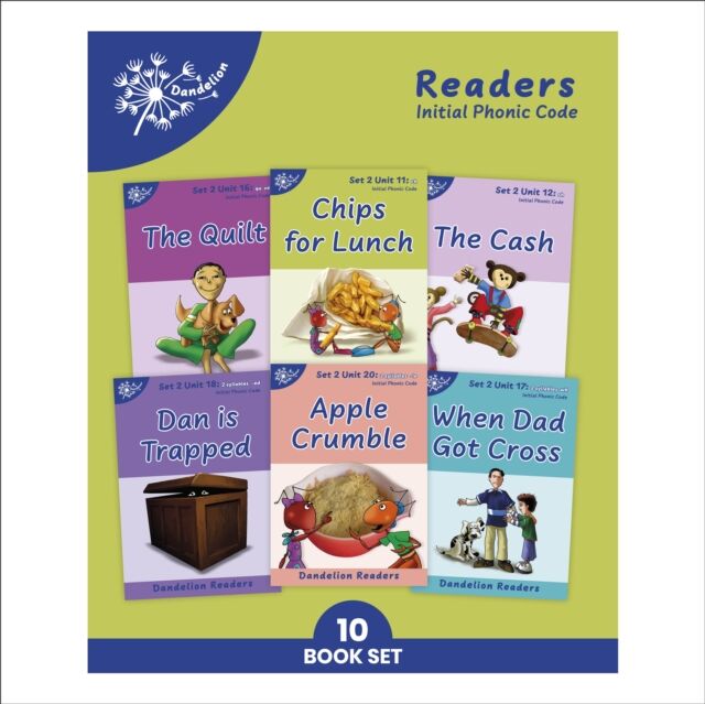 Dorling Kindersley Ltd Phonic Books Dandelion Readers Set 2 Units 11-20 : Consonant Digraphs And Simple Two-Syllable Words