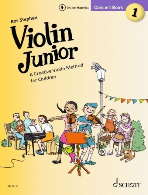 Schott Musik International GmbH & Co KG Violin Junior: Concert Book 1 : A Creative Violin Method For Children