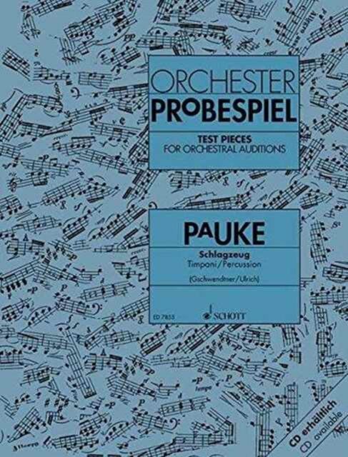Hal Leonard Corp Test Pieces For Orchestral Auditions - Timpani/percussion