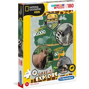 Clementoni National Geographic Wildlife Expedition 180 Piece Jigsaw