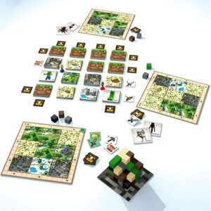 Ravensburger Minecraft Builders And Biomes Board Game