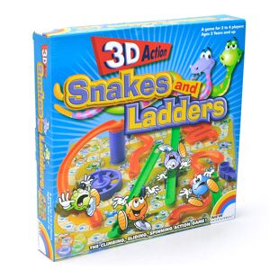 New Entertainment 3d Action Snakes And Ladders