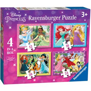 Ravensburger Disney Princess 4 In A Box Jigsaw Puzzle