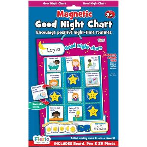 Fiesta Crafts Magnetic Good Night Chart