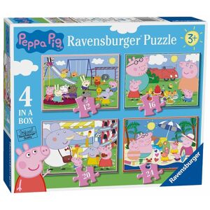 Ravensburger Peppa Pig 4 In A Box Jigsaw Puzzles