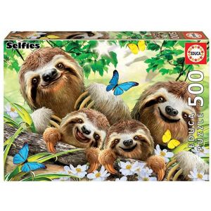 University Games Sloth Family Selfie 500 Piece Jigsaw Puzzle