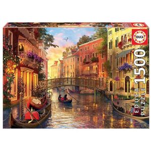 University Games 1500 Piece Jigsaw Puzzle Sunset In Venice