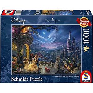 Thomas Kinkade Disney Beauty And The Beast 1000 Piece Jigsaw Puzzle