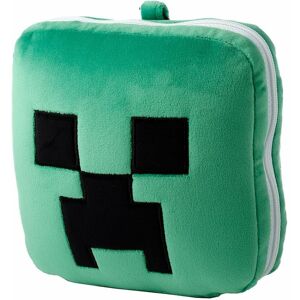 Puckator Minecraft Creeper Travel Pillow With Eye Mask