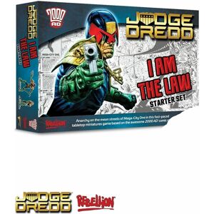 Warlord Games 2000ad Judge Dredd: I Am The Law! Starter Set + Free Bonus Gift!