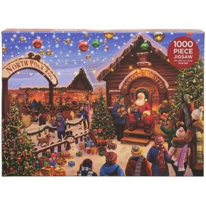 Whsmith 1000 Piece Santa'S Grotto Jigsaw Puzzle