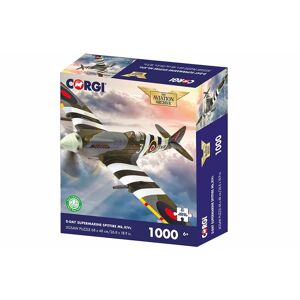 Kidicraft Corgi D-Day Supermarine Spitfire Mk.Xivc 1000 Pieces Jigsaw Puzzle