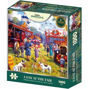 Kidicraft Nostalgia Collection A Day At The Fair 1000 Piece Jigsaw Puzzle