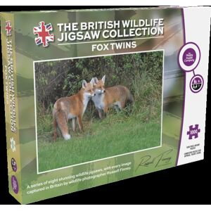 GO ON MAKE ME Fox Twins 1000 Piece Puzzle GO ON MAKE ME Fox Twins 1000 Piece Puzzle