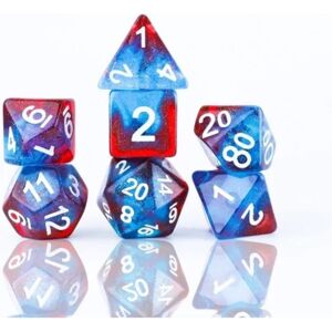 Asmodee Sirius Dice - Celestial Starry Skies Polyhedral Dice Set Asmodee Sirius Dice - Celestial Starry Skies Polyhedral Dice Set