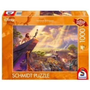 Asmodee Disney Dreams Collection - The Lion King By Thomas Kinkade 1000 Piece Schmidt Puzzle Asmodee Disney Dreams Collection - The Lion King By Thomas Kinkade 1000 Piece Schmidt Puzzle