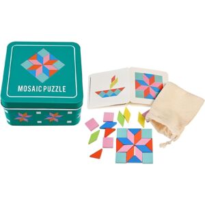 REX LONDON Wooden Mosaic Puzzle In A Tin REX LONDON Wooden Mosaic Puzzle In A Tin
