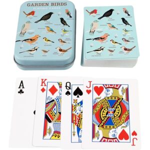 REX LONDON Playing Cards In A Tin - Garden Birds REX LONDON Playing Cards In A Tin - Garden Birds