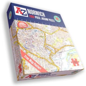 ALL JIGSAW PUZZLES A-Z Map Of Norwich ALL JIGSAW PUZZLES A-Z Map Of Norwich