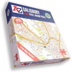 ALL JIGSAW PUZZLES A-Z Map Of Salisbury ALL JIGSAW PUZZLES A-Z Map Of Salisbury
