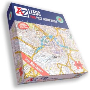 ALL JIGSAW PUZZLES A-Z Map Of Leeds ALL JIGSAW PUZZLES A-Z Map Of Leeds
