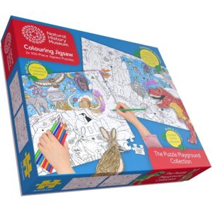 ALL JIGSAW PUZZLES Kids' Colouring Jigsaw 2 X 100 Piece Puzzles Set (Includes 6 Colouring Pencils) ALL JIGSAW PUZZLES Kids' Colouring Jigsaw 2 X 100 Piece Puzzles Set (Includes 6 Colouring Pencils)
