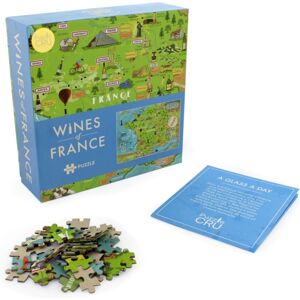 Ginger Fox Wines Of France - 1000 Piece Puzzle Ginger Fox Wines Of France - 1000 Piece Puzzle