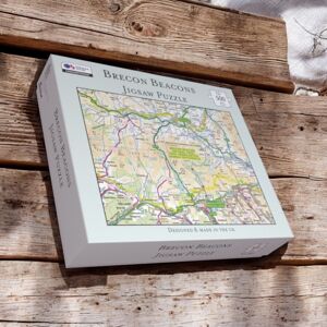 The Sugar Shed Os Map 500 Piece Premium Jigsaw Puzzle - Brecon Beacons National Park The Sugar Shed Os Map 500 Piece Premium Jigsaw Puzzle - Brecon Beacons National Park