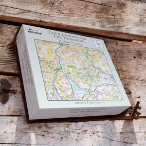 The Sugar Shed Os Map 500 Piece Premium Jigsaw Puzzle - Loch Lomond And The Trossachs National Park The Sugar Shed Os Map 500 Piece Premium Jigsaw Puzzle - Loch Lomond And The Trossachs National Park