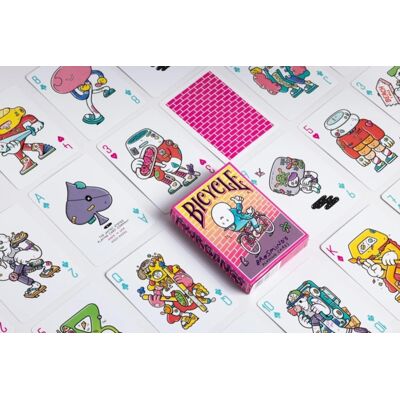 Bicycle Brosmind Four Gangs Rosa Playing Cards - Playing Cards Bicycle Brosmind Four Gangs Rosa Playing Cards - Playing Cards