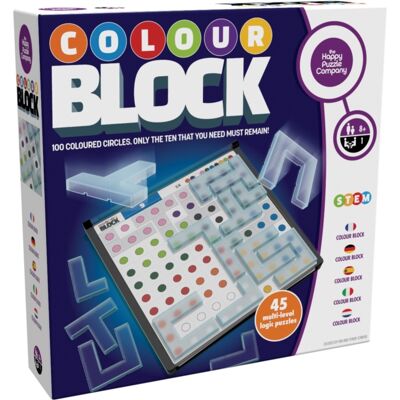 GO ON MAKE ME Colour Block Logic Puzzle GO ON MAKE ME Colour Block Logic Puzzle