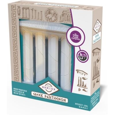 GO ON MAKE ME Parthenon Wooden Puzzle GO ON MAKE ME Parthenon Wooden Puzzle