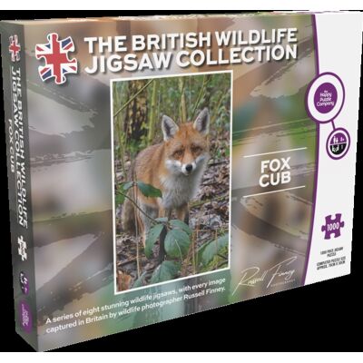 GO ON MAKE ME Fox Cub 1000 Piece Puzzle GO ON MAKE ME Fox Cub 1000 Piece Puzzle