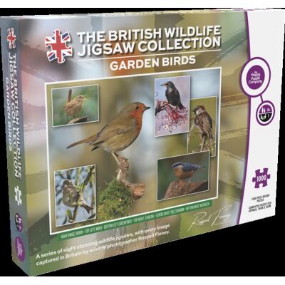 GO ON MAKE ME Garden Birds Montage 1000 Piece Puzzle GO ON MAKE ME Garden Birds Montage 1000 Piece Puzzle