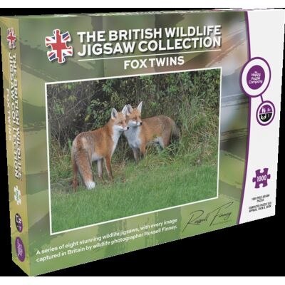 GO ON MAKE ME Fox Twins 1000 Piece Puzzle GO ON MAKE ME Fox Twins 1000 Piece Puzzle