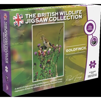 GO ON MAKE ME Goldfinch 500 Piece Puzzle GO ON MAKE ME Goldfinch 500 Piece Puzzle