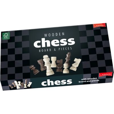 Paul Lamond Games Wooden Chess Paul Lamond Games Wooden Chess