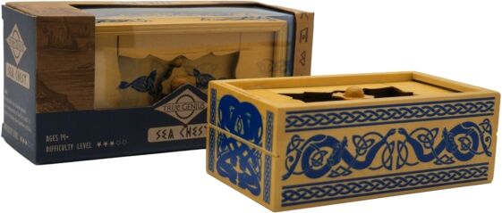 Paul Lamond Games True Genius Sea Chest Wooden Puzzle