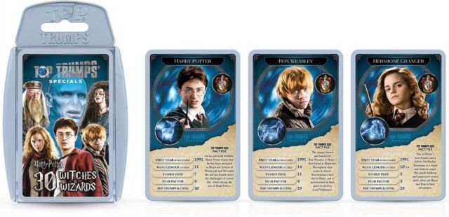 Winning Moves Harry Potter Greatest Witches And Wizards Card Game
