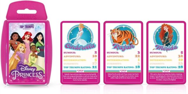 Winning Moves Disney Princess Top Trumps Specials Card Game