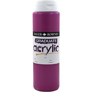 Daler-rowney - Daler Rowney 123500433 Graduate Acrylic Paint 500ml Purple