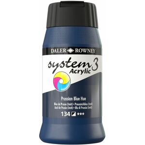 Daler-rowney - Daler Rowney System 3 Acrylic Prussian Blue (500ml)