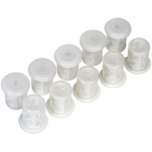 LOOPS 10 pack - Suction Feed Paint Filters - In-Line Cup Filter Spray Gun & Airbrush