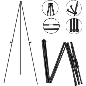 DAYPLUS Artist Easel Large Tripod Floor Adjustable Display Art Painting Stand 1.6m/63''