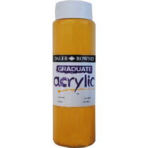 Daler-rowney - Daler Rowney 123500701 Graduate Acrylic Paint 500ml Gold Imitation