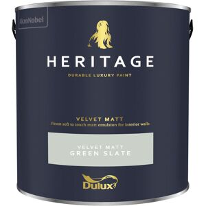 Dulux Heritage - Velvet Matt - 2.5L - Green Slate - Green Slate