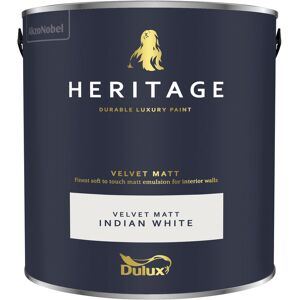 Dulux Heritage - Velvet Matt - 2.5L - Indian White - Indian White