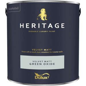Dulux Heritage - Velvet Matt - 2.5L - Green Oxide - Green Oxide